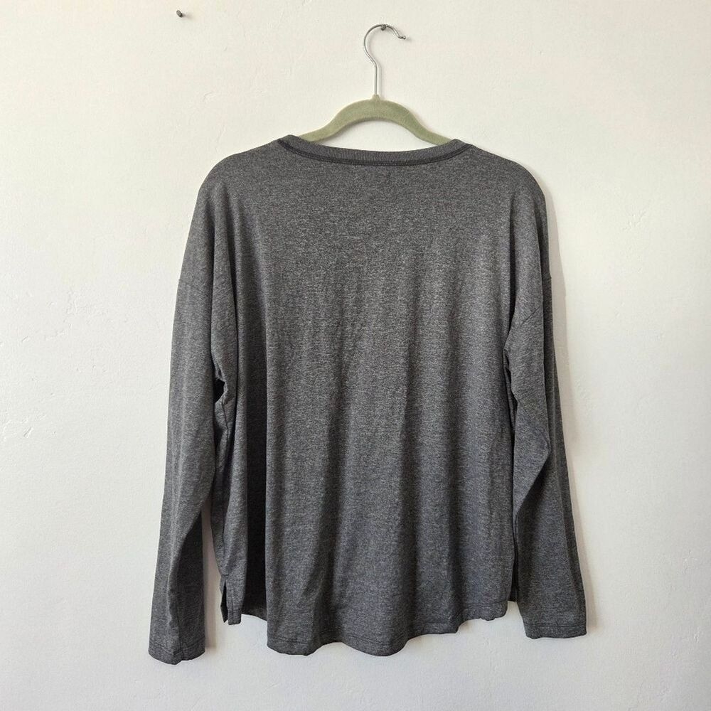 Long Sleeve Shirt Bundle Basics Neutral Solids Knit Tops Large Modest Layering - Picture 9 of 16
